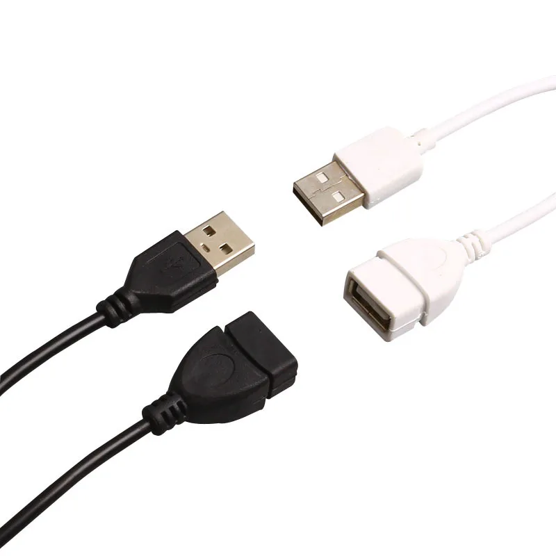 

USB Extension Cable Super Speed USB 2.0 Cable Male to Female 1m Data Sync USB 2.0 Extender Cord Extension Cable