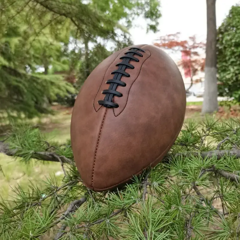 F9 Standard Size 3 American Football Non-slip PU Fabric Furnishings Adult Sports Training Competition Practice Squeeze Ball -40 | Спорт и