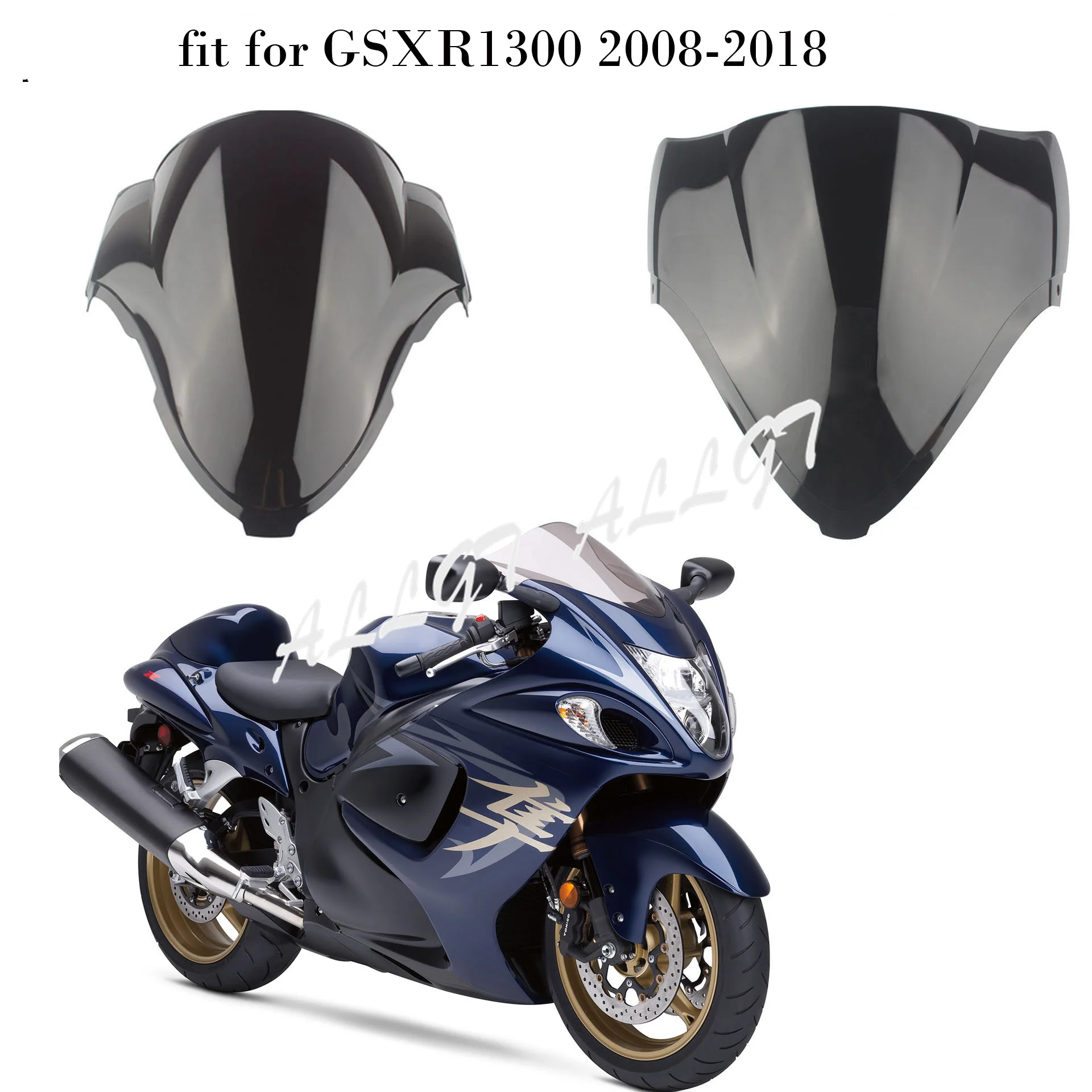 

Двойное ветровое стекло из ПММА для Suzuki Hayabusa GSXR1300 R 1999-2018 2000 2001 2002 2003 2004 2005 2006