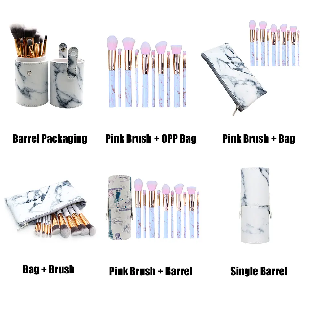 

Eye Shadow Lip Powder Makeup Brush Natural Tool Kit Blush Cosmetic Foundation