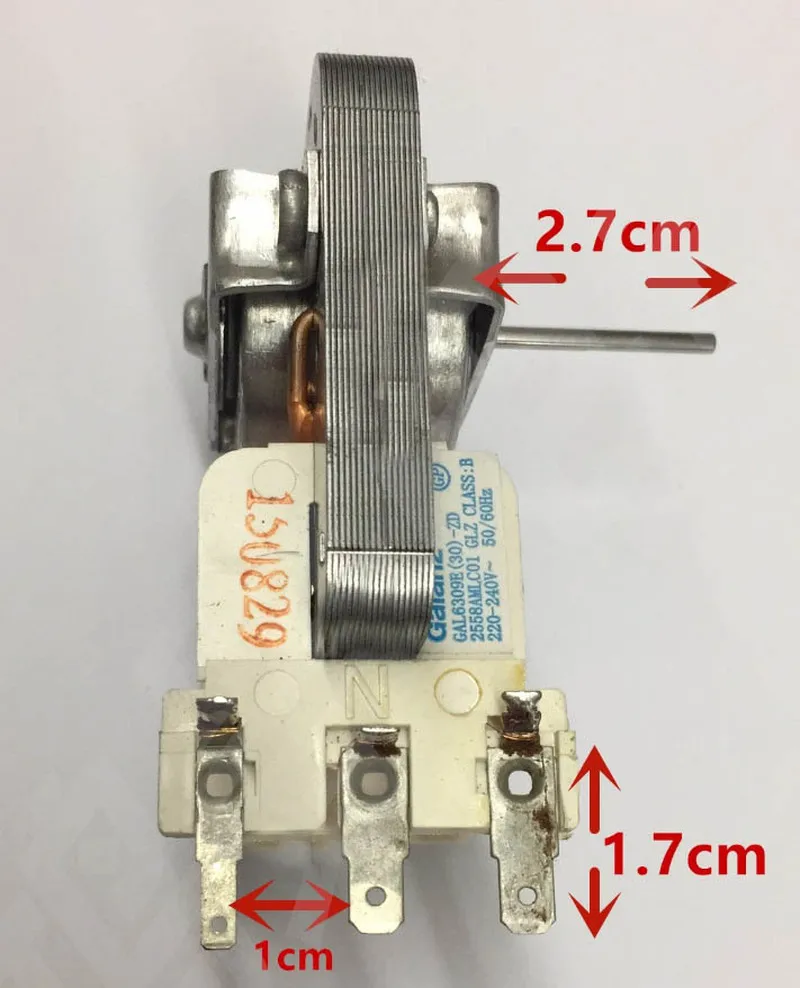 Двигатель с затененным полюсом для СВЧ вытяжной вентилятор барбекю сушильная