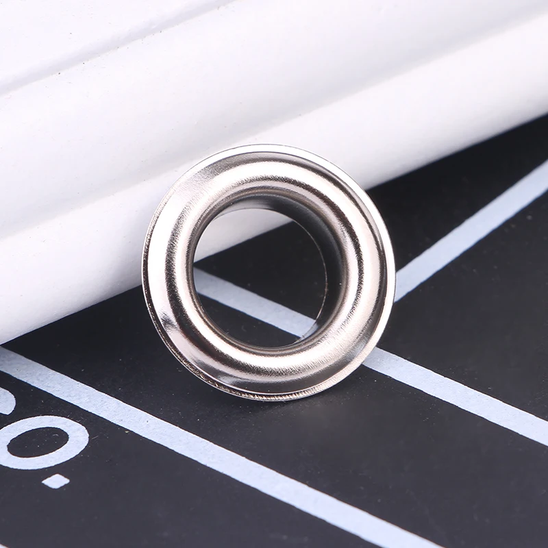 Модные металлические люверсы 50 шт./лот 5 мм для кожаного ремесла DIY обувь