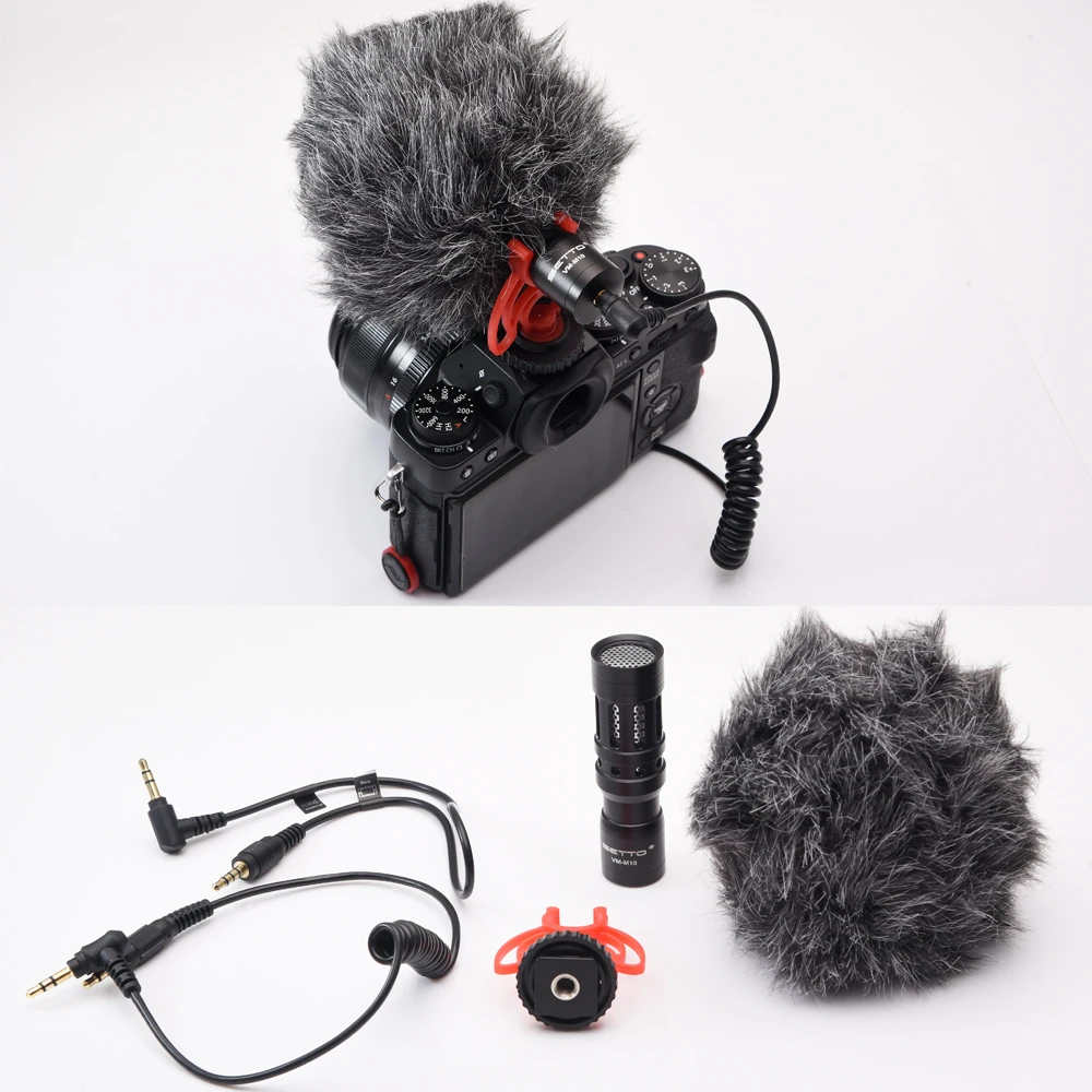 SETTO VM-M10 микрофон металлический видео 3 5 мм разъем для Huawei смартфон Canon Nikon Sony DSLR