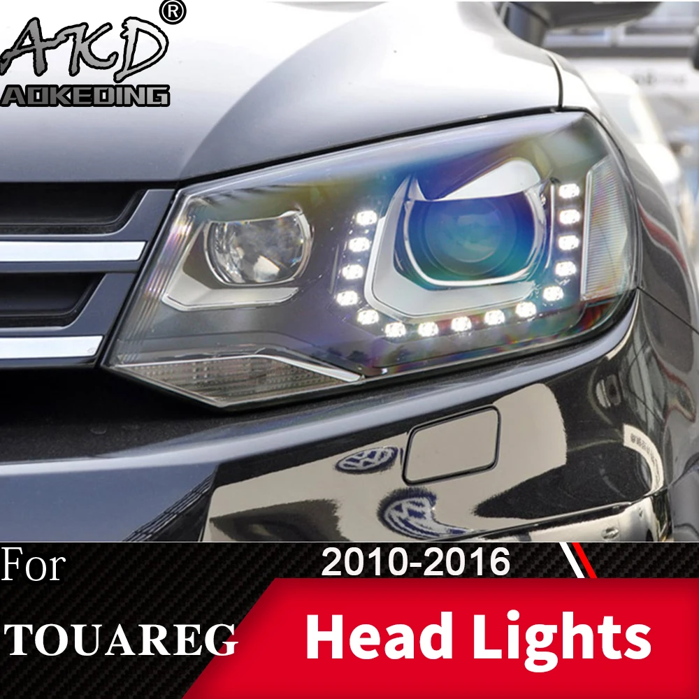 Передняя фара для автомобиля VW Touareg 2010-2016 головной светильник s туман дневные