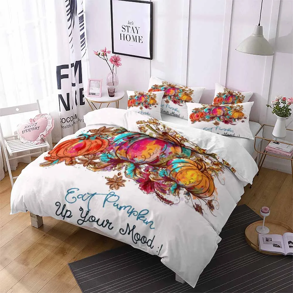 

Halloween Bedding Set Australia /Europe/USA Full Queen King Size Quilt Duvet Cover Pillow Case 2-3 Pieces Sets