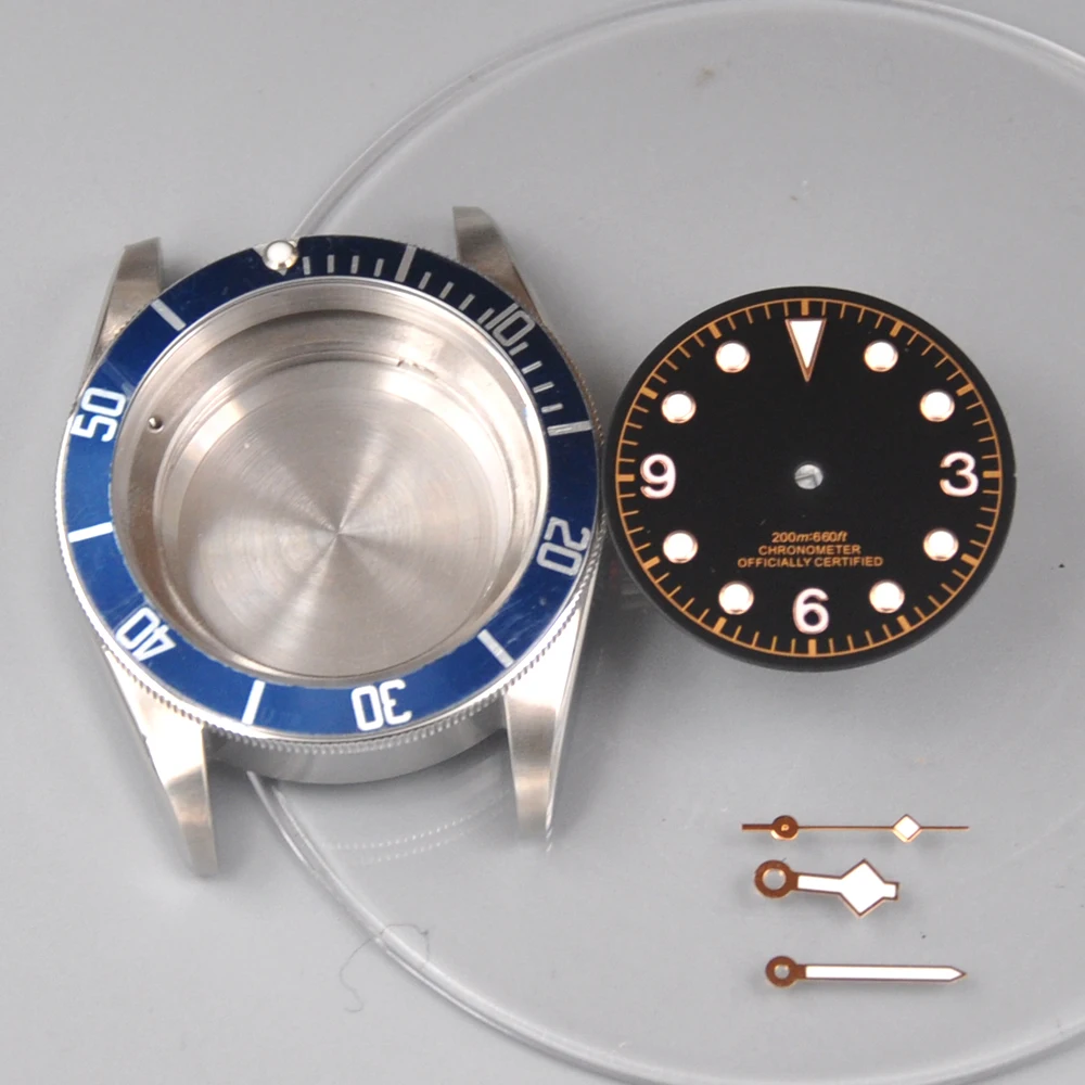 41 мм Корпус для часов с автоматическим подзаводом цвета — красный синий черный