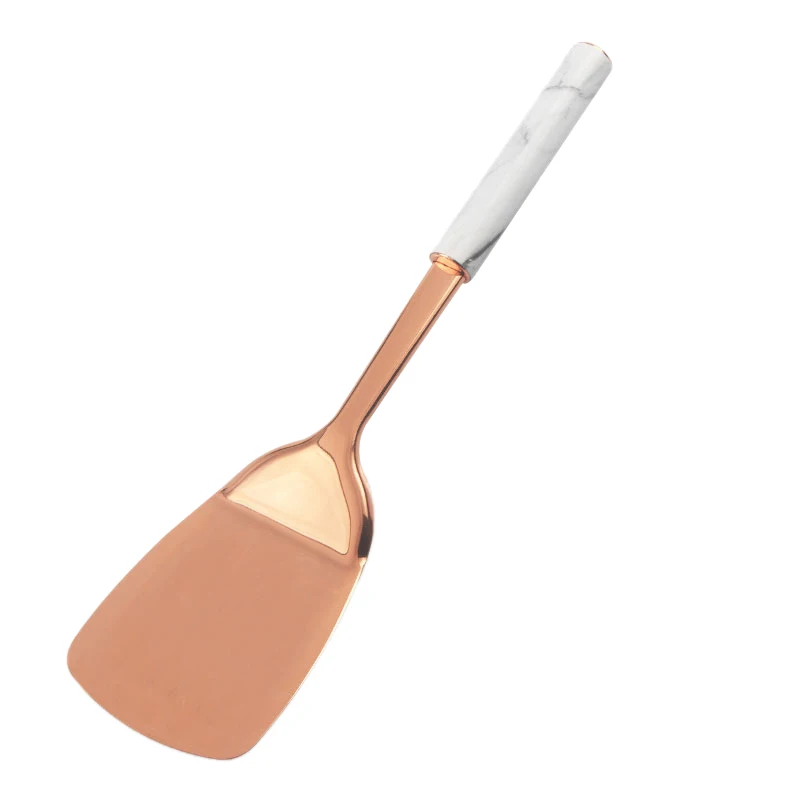 

7PCS Spatula Stir-fry Utensil Set Stainless Steel Home Anti-hot Handle Nylon Spatula Cooking Spoon Shovel Kitchenware