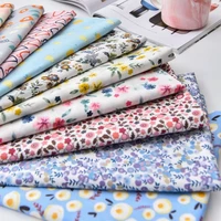 160x50cm new floral twill fabric cotton sewing fabric making bedding dress pajamas lining cloth