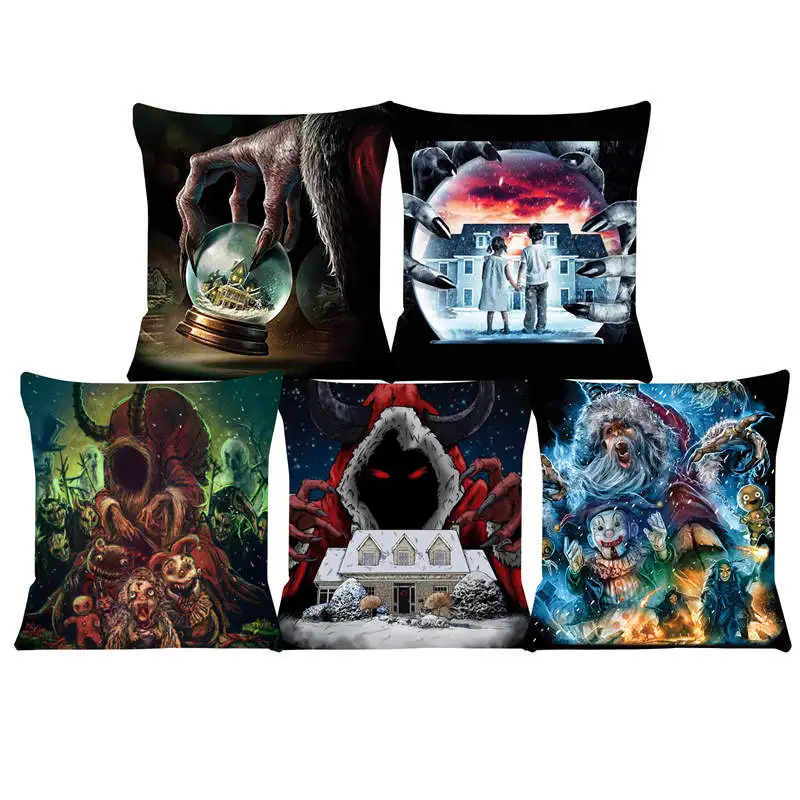 

Pillow Cover For Living Room Car Cushion Cover Christmas Movie For Sofa Decorate Pillows Home Pillow Case Chair Cushions SJ-177