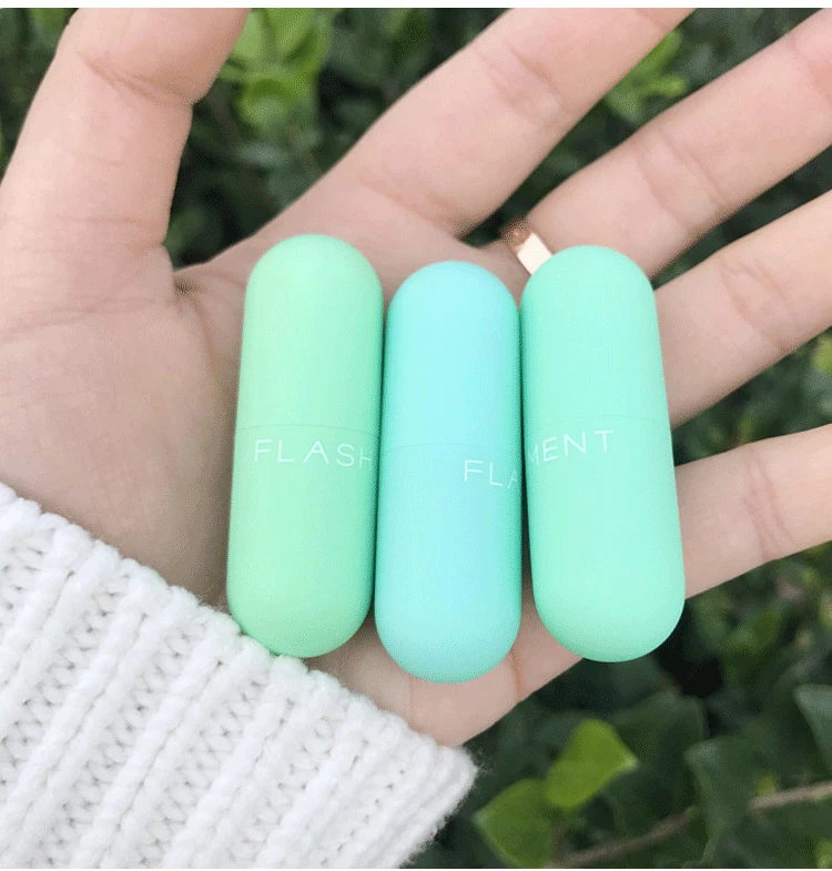 3 шт. мини капсульные матовые глазури для губ водостойкий стойкий натуральный