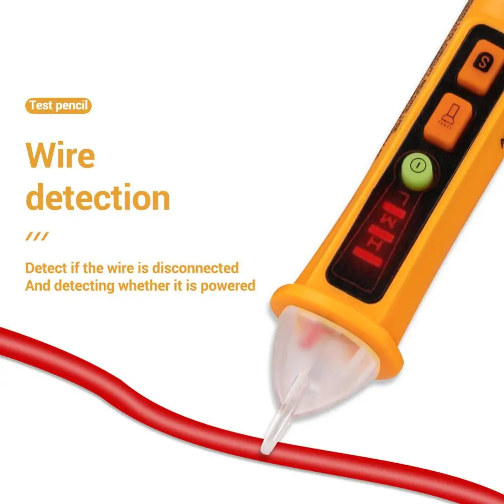 Тестовый карандаш Интеллектуальный Бесконтактный источник питания от