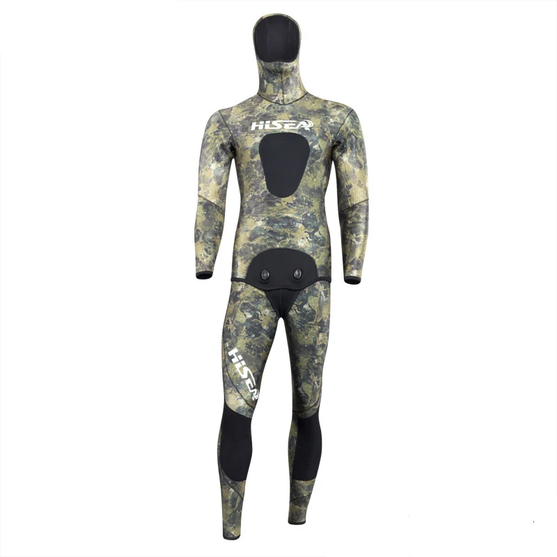 SEAC 7 мм Профессиональный зимний теплый гидрокостюм мужской неопреновый костюм