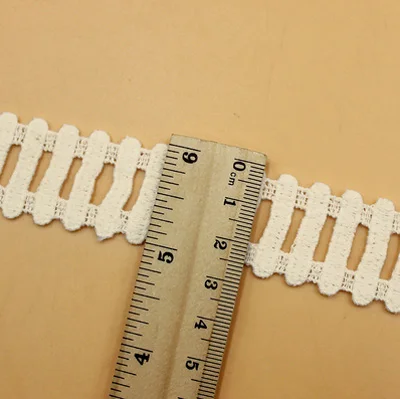 5 ярдов белого и черного цвета хлопковая вышитая кружевная лента с вышивкой для