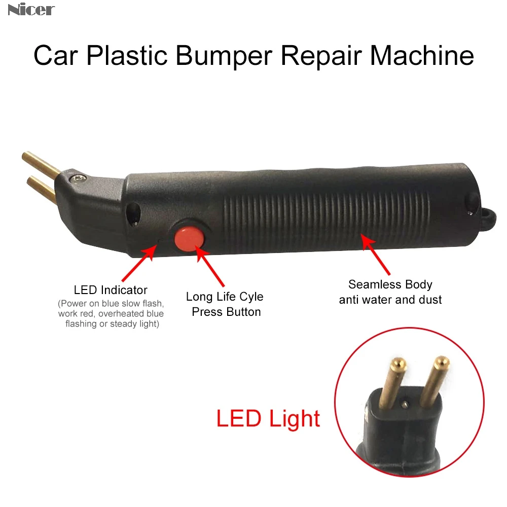 Профессиональная машина для ремонта бампера автомобиля пластомер сварочные
