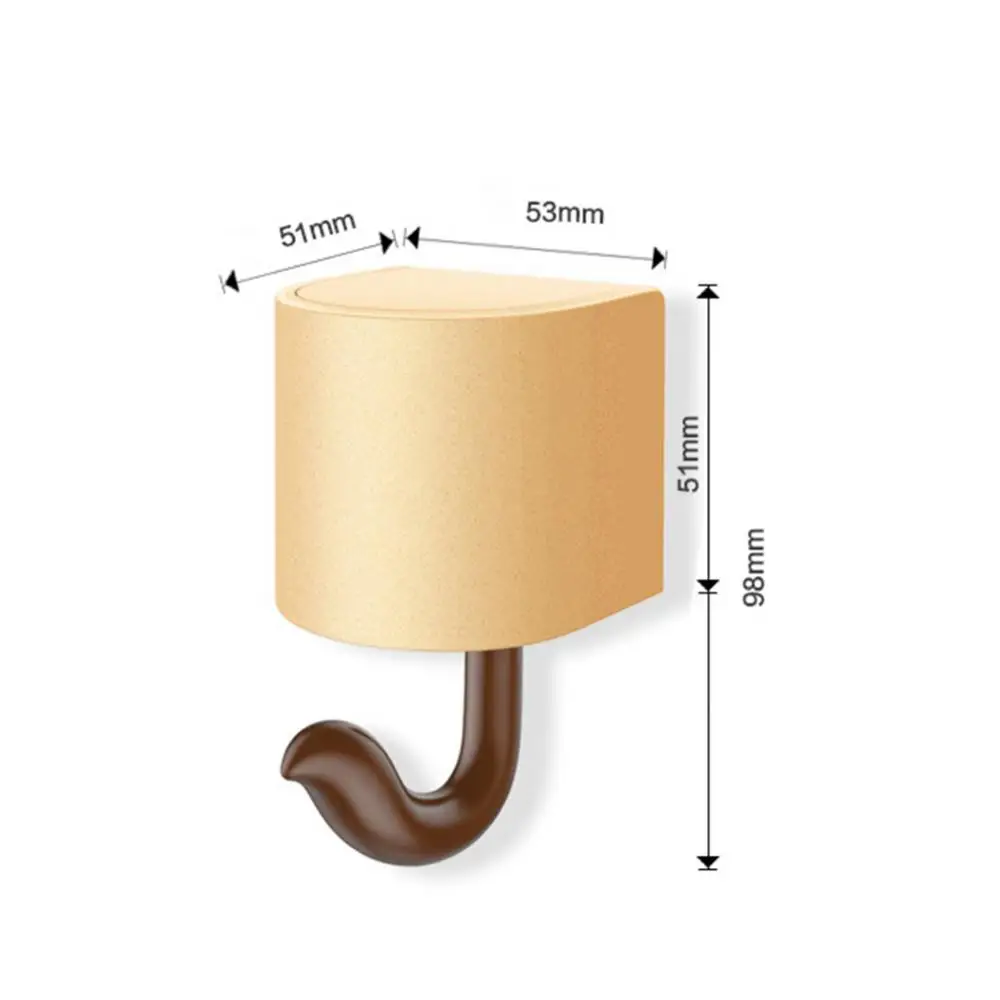 

Creative Squirrel Wall Hook Key Rack Coat Hanger Home Kitchen Bathroom Decor