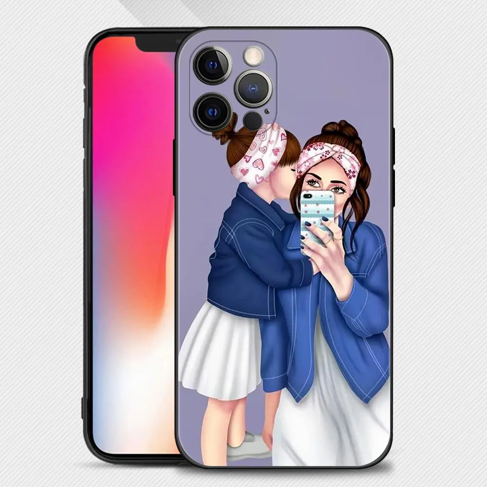 Силиконовый чехол для Apple iPhone 13 12 11 Pro Max Mini XS XR X 7 8 Plus 6 6S SE 2020 | Мобильные телефоны и