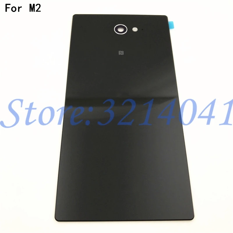 4.8 inches Battery Back Cover For Sony Xperia M2 S50h Dual D2302 D2305 Rear Door Housing With Logo | Мобильные телефоны и
