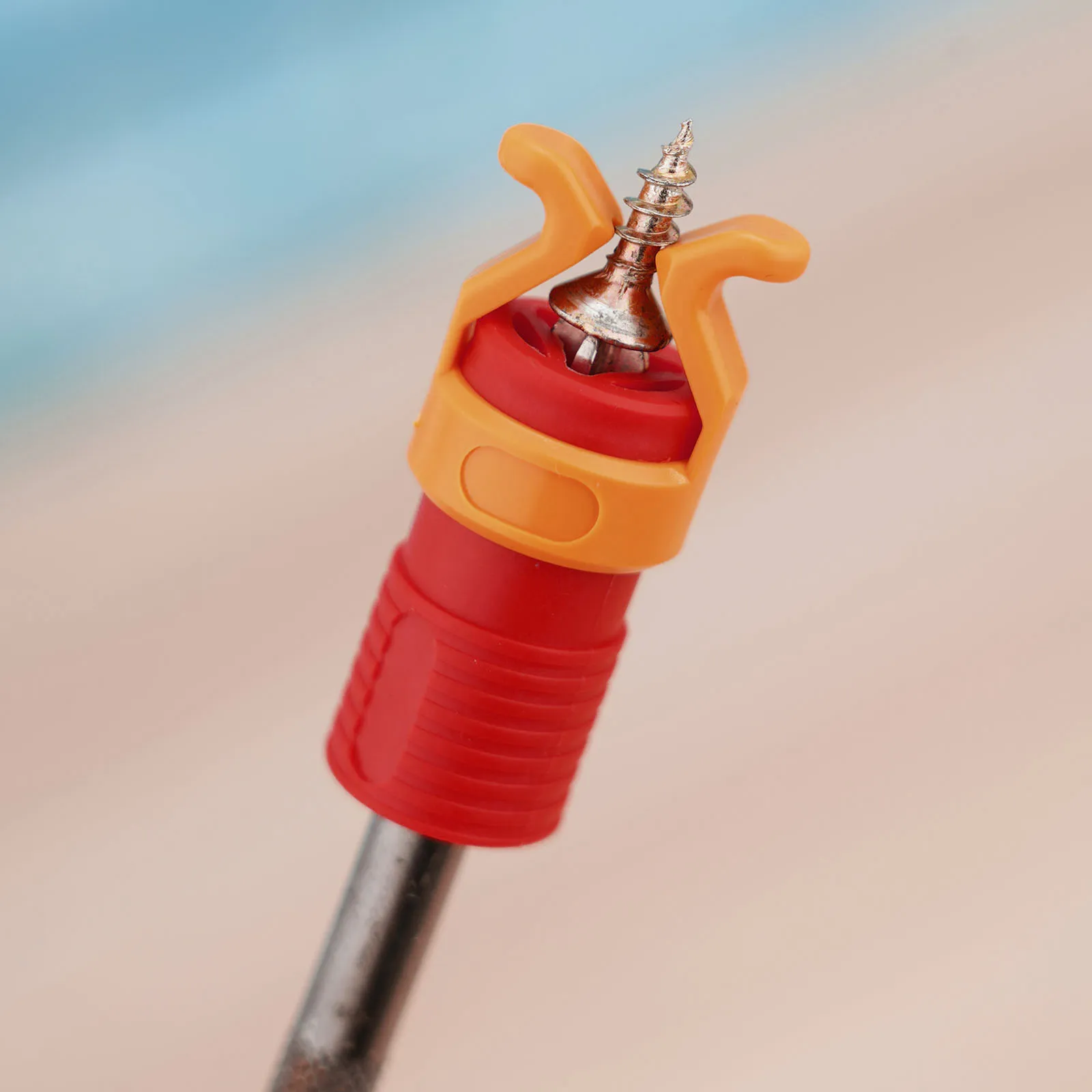 

2Pcs Hand Screw Holder ABS Plastic Fixed Clamp Reusable Screws Holder Bit Fixing Sleeve Fasteners Retainer Tools for Woodworking