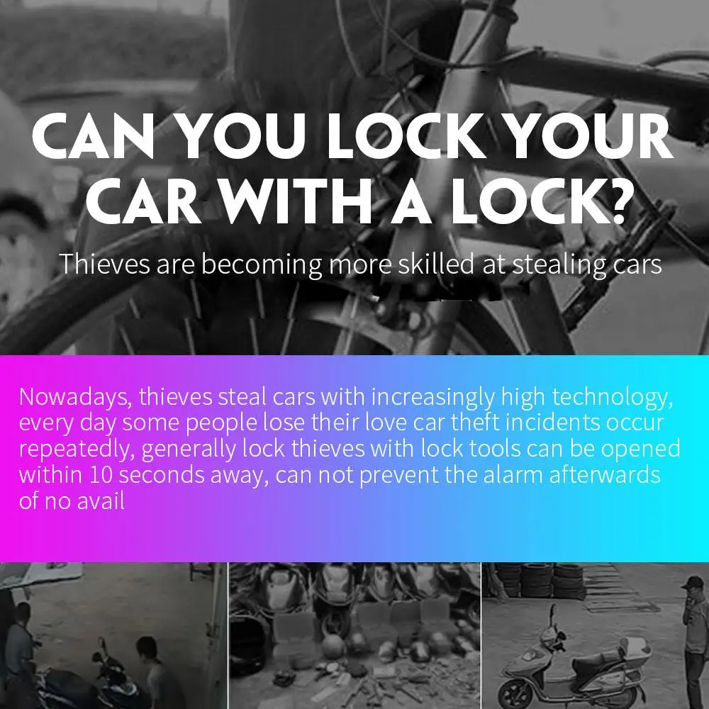 Система сигнализации Vehemo с дистанционным замком сигнализация для мотоциклов