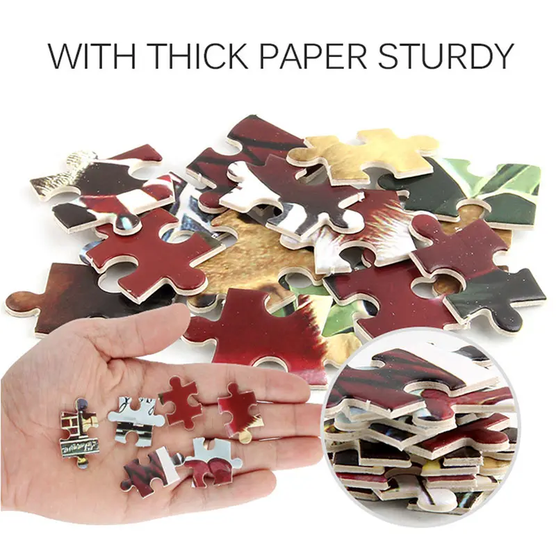 

Cute Thick Jigsaw Puzzle Puzzle Christmas Puppy Puzzle Funny Practical Brain Challenge Puzzle Educational Puzzle For Parties