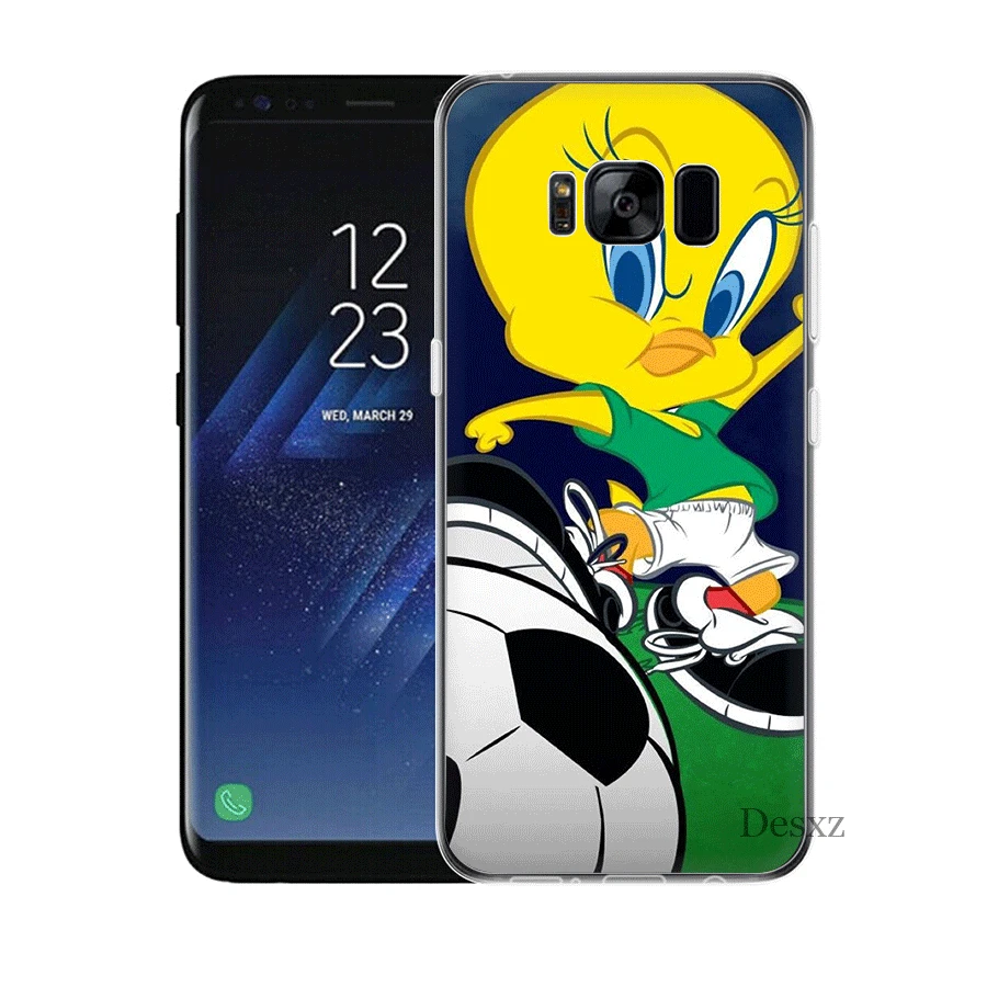 H8 Телефон чехол для Samsung S3 S4 S5 S6 S7 S8 S9 S10E S10Plus Note 8 9 M10 M20 M30 M40 жёлтая птица мультфильм Tweety - Цвет: H8