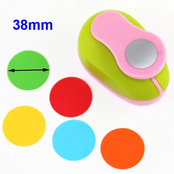 1 5 дюймов Круглая Волна круглая Цветочная бумажная резка перфоратор для бумаги eva