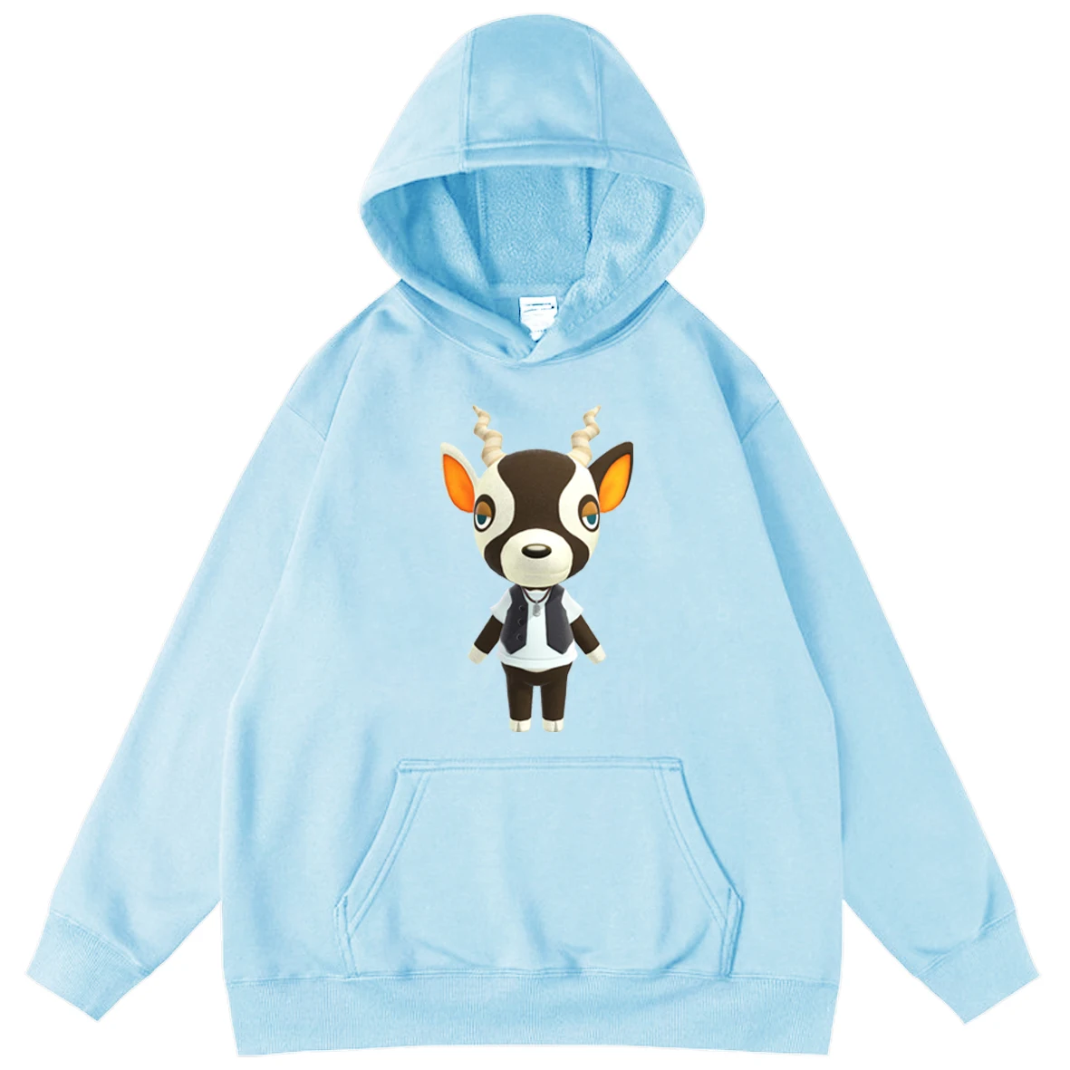 

Animal Crossing Mens Funny Harajuku Hooded Clothes Print Pullover Oversized Hoodies Popular In-game Boy Teens Hoodies Hoody