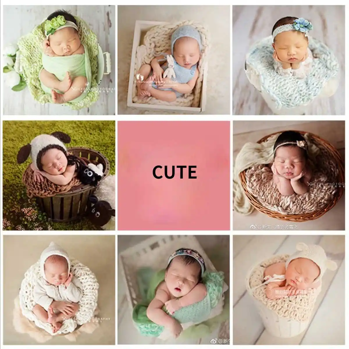 

Квадратное одеяло для фотосъемки новорожденных