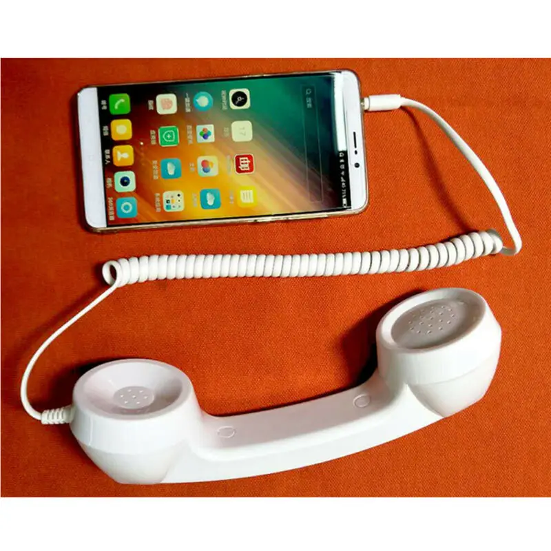 Ретро телефон 3 5 мм гарнитура наушники Сотовый приемник для телефона|Наушники и