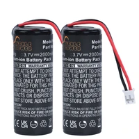 2pcs 2000mah rechargeable battery for sony ps3 playstation 3 move motion controller right hand lis1441 lip1450