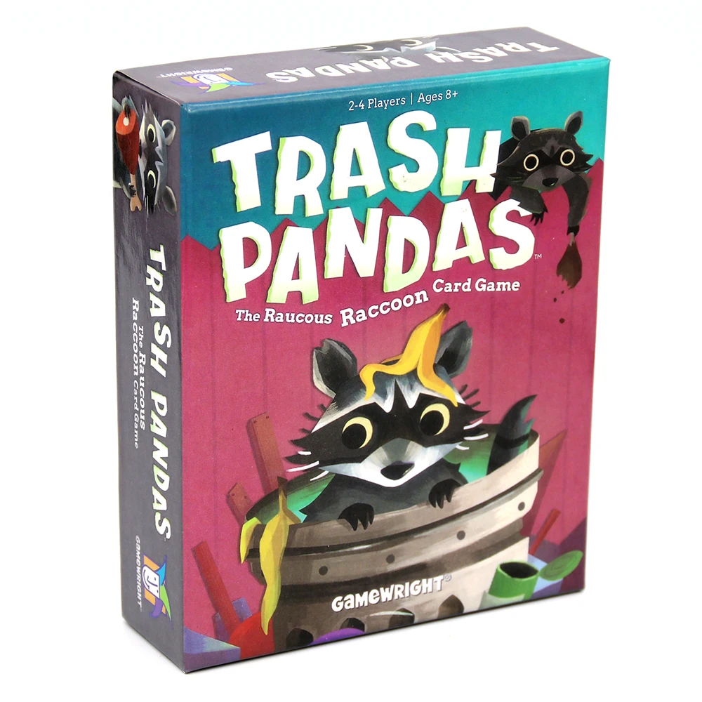 Игра игра в мусорные панды неутомный енот карточная игрушка вечерние Ринок