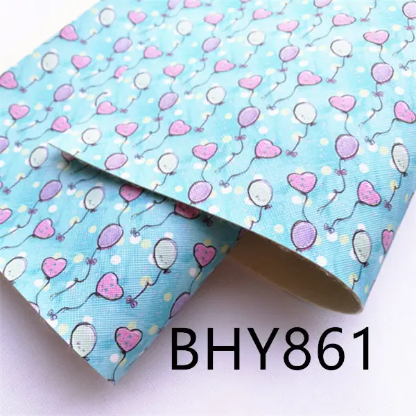 1 шт/7,6*12 дюймов мультфильм лук девушка кожа viny ткань BHY818