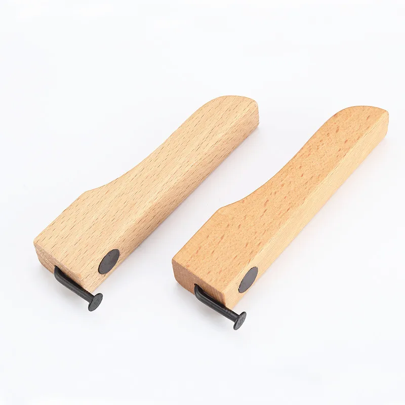 Персонализированный Деревянный Ручной изогнутый ноготь открывалка для бутылок