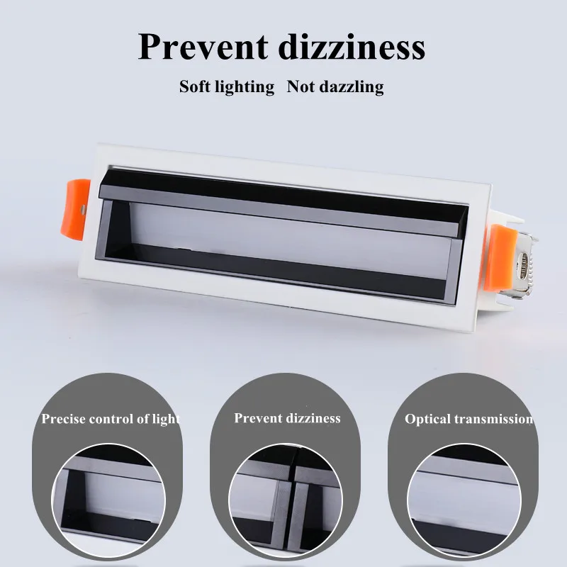 

Recessed Square CREE COB Dimmable LED Downlights 10W 20W 30W LED Ceiling Spot Lights AC85V~265V LED Strip Lights Indoor Lighting