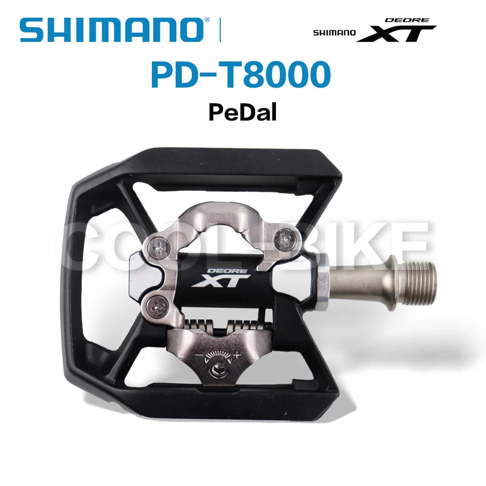 Педали велосипедные Shimano XT PD T8000 самоблокирующиеся в оригинальной коробке для