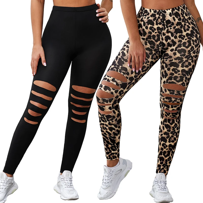 

Custom Fashion Ladies High Waist Tights Sport Workout Yoga Fitness Leggings For Women