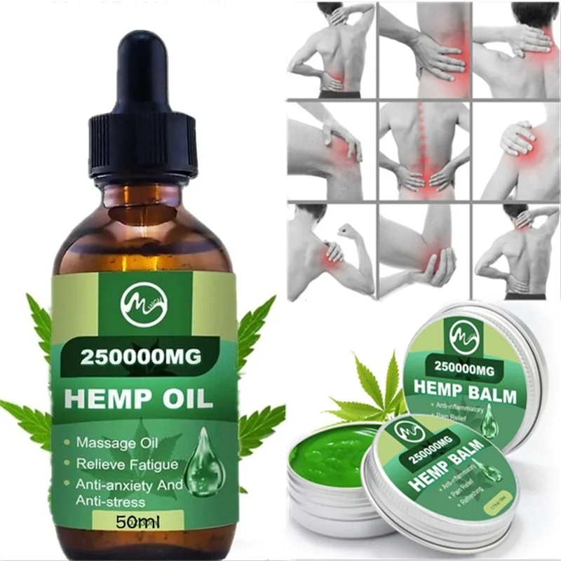 Конопляное масло и Конопляный бальзам Minch 250000 мг органическое для кожи