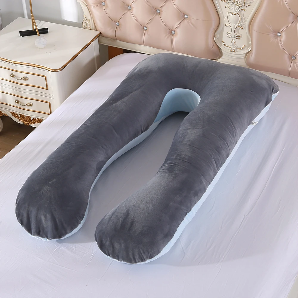 Подушка для беременных, подушка для сна для беременных женщин, постельные принадлежности для всего тела, u-образная подушка для длительного сна, многофункциональные подушки для беременных