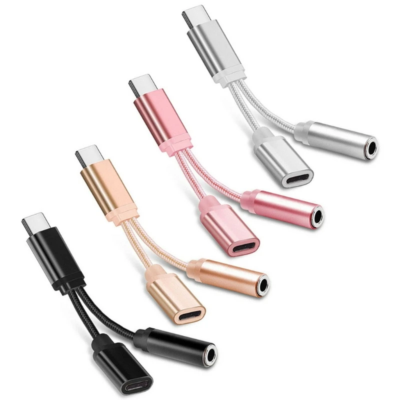 

Переходник usb-c на разъем 3,5 мм для наушников, совместимый с дополнительным кабелем Type C на наушники, цифровой аудиоконвертер