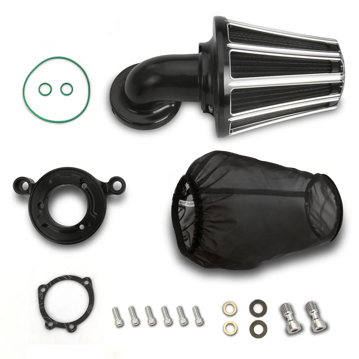 

Gauge CNC Cut Monster Sucker cone Air Cleaner filter kits for harley Sportster IRON 883 1200 48 XL1200V 72 1991-2022