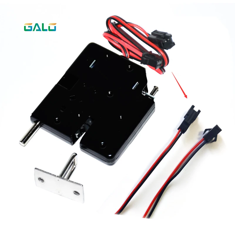 Цветной Электрический замок с блокировкой 12 В постоянного тока электромагнитный