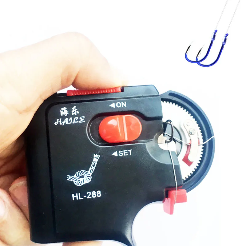 Портативный электронный автоматический рыболовный крючок приспособление для