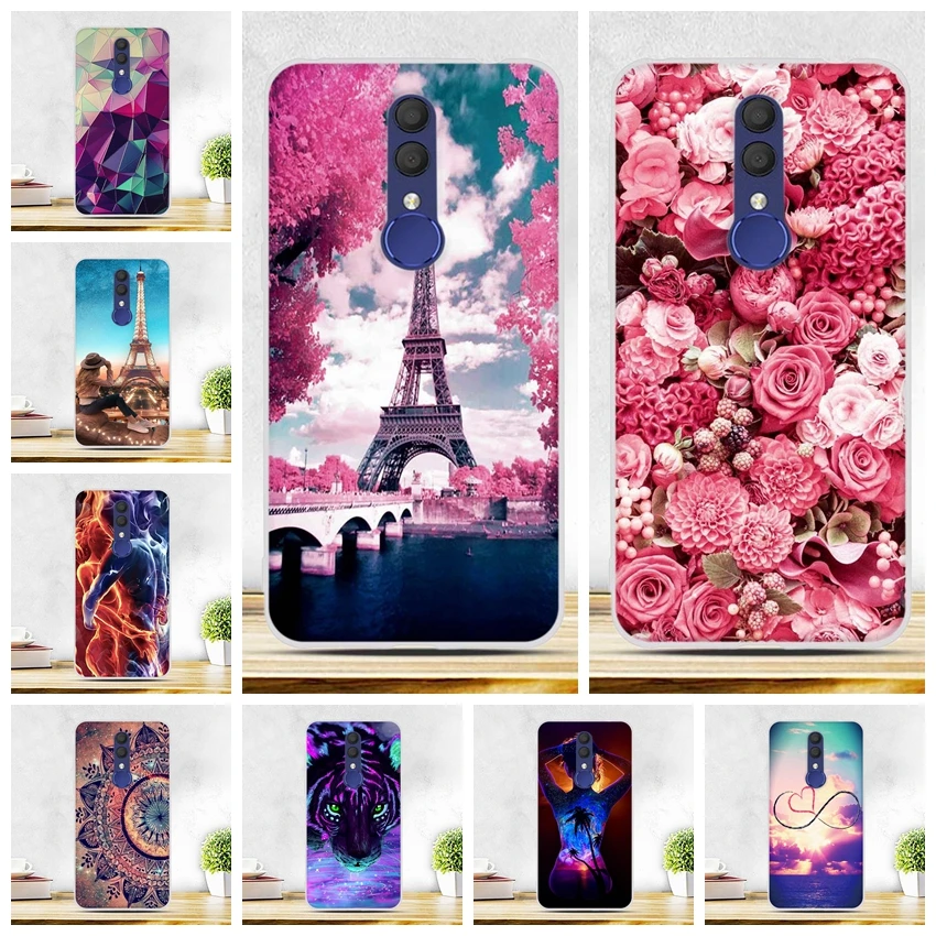 ТПУ чехол для Coque Alcatel 1X2019 чехол 5," чехол Мягкая силиконовая задняя крышка для Fundas Alcatel 1X2019 1X2019 5008Y чехол для телефона s