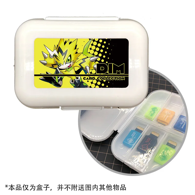 Digimon Adventure Digivice Dim Card Accessories Protective Film Storage Box Dust Plug Cover Action Figure Model Toys |