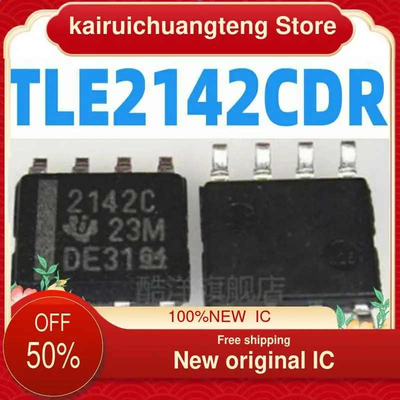 

(1 шт.) TLE2142CDR 2142C SOP-8 новый оригинальный IC Двойной рабочий усилитель