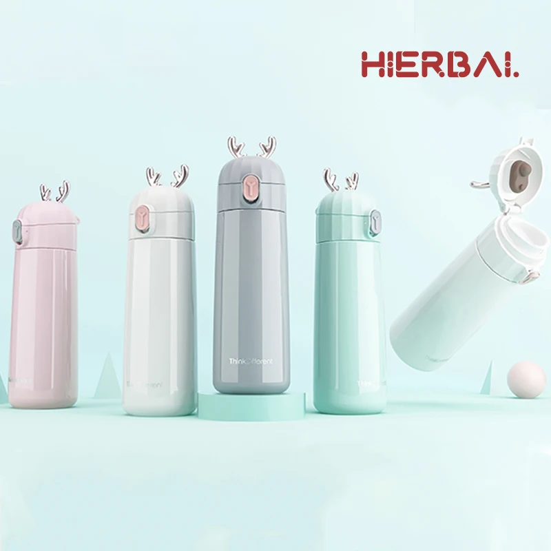 350 мл многоцветная вакуумная термальная бутылка из нержавеющей стали