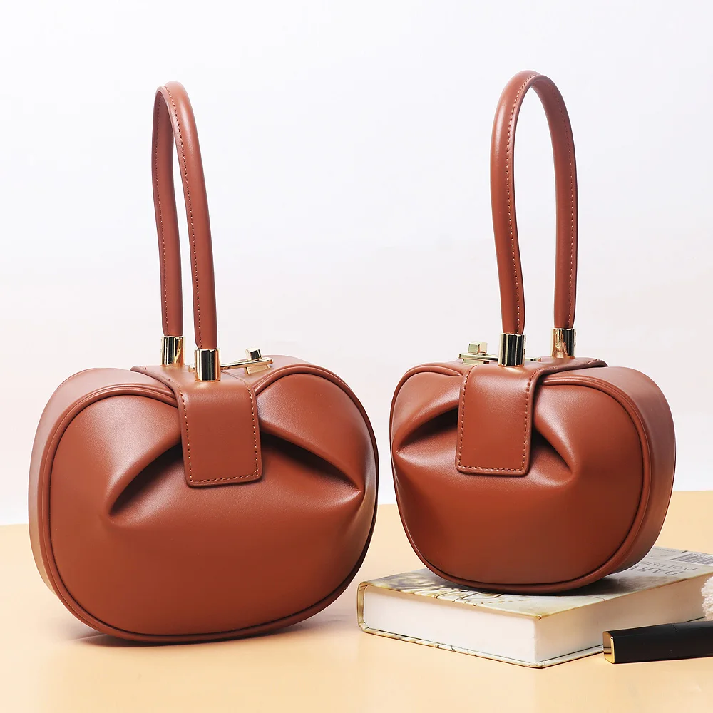 

New Elegant Woman Bags Ball-shaped Fashion Designer Ball Shaped Women Handbags High Quality Luxury Ladies Tote Bags