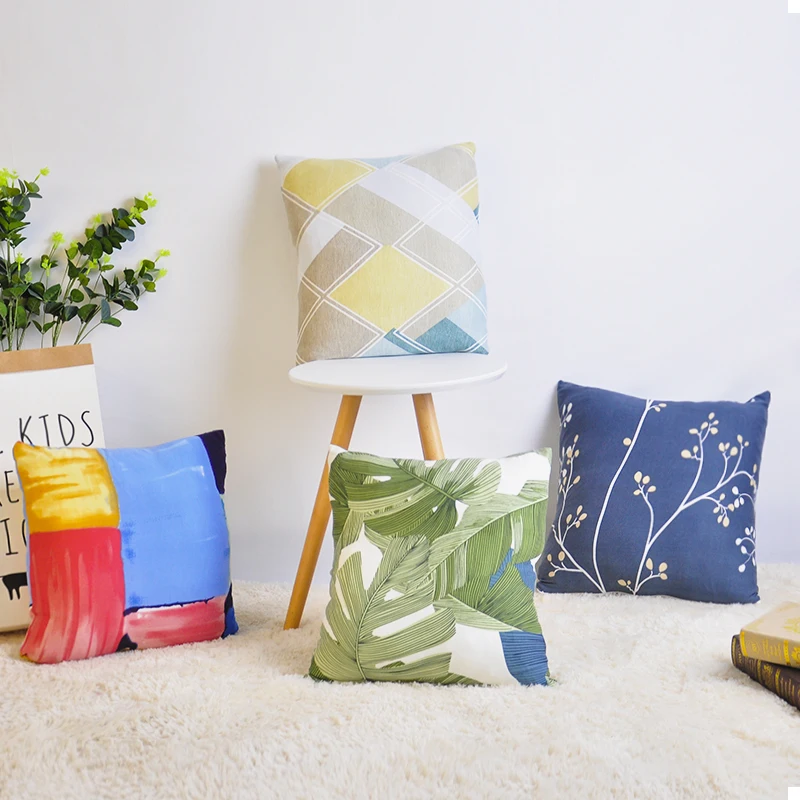 2 шт. чехол для подушки 45*45 из спандекса эластичный защитный s Home|Наволочка| |