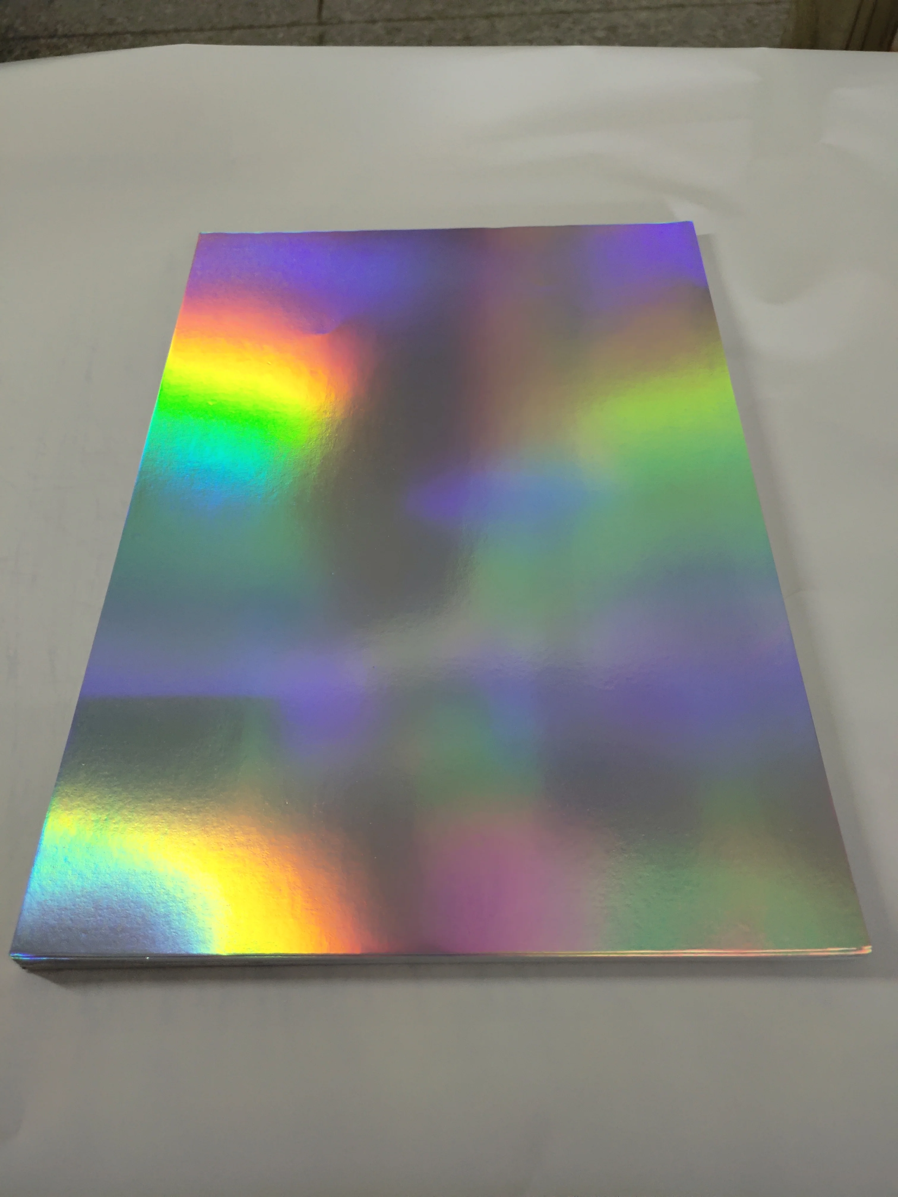 Ceny Darmowa Wysyłka Hologram Eggshell Naklejka A4 Rozmiar Arkusz Papieru 10/100/200 Sztuk