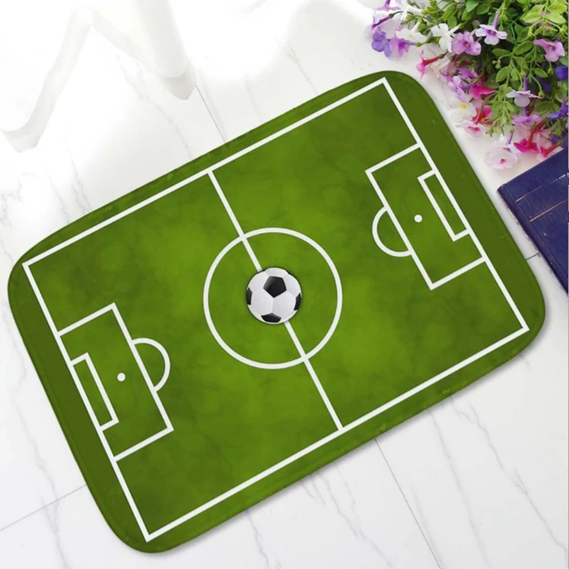 2020 новые 3d коврики для футбола фланелевый ковер детский игровой коврик большие